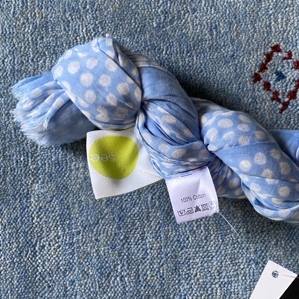 Lightweight 100% Cotton Scarf / Wrap